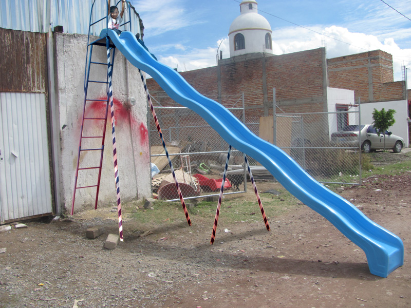 resbaladero de 6 mts de bajada